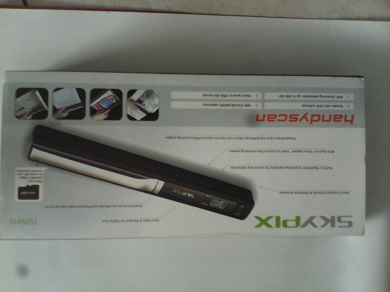 Scanners portabel SKYPIX Handyscan TSN410