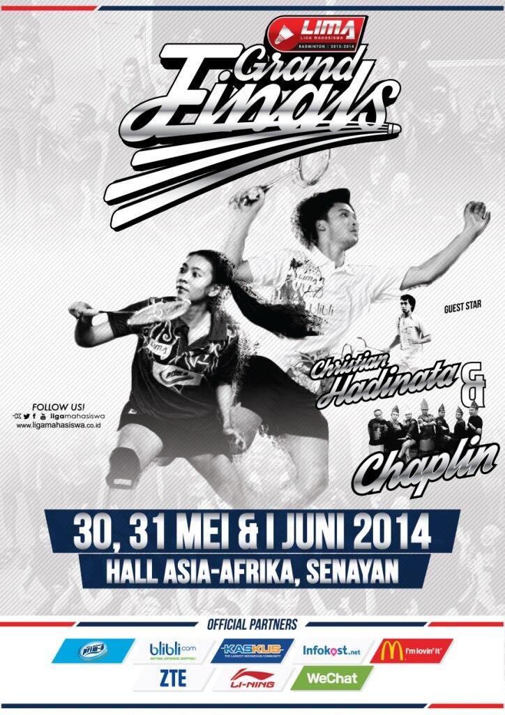 Yuk Dateng ke Acara Grand Finals LIMA Cabang Badminton Weekend Ini!