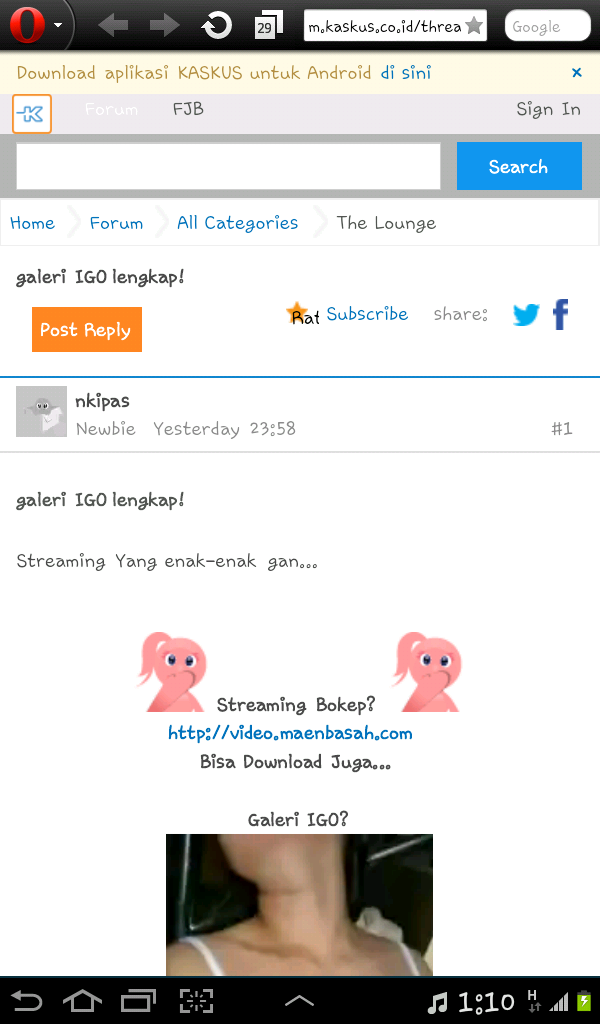 maksud kaskus apaan ini! sorry to say tpi momod ama mimin kerjanya apaan ini!