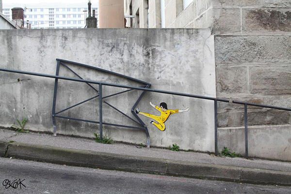 Street Art Kreatif Yang Merespon Lingkungan