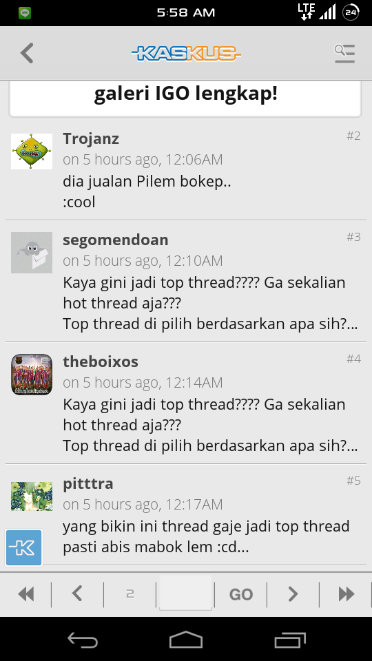 Begonya agan&quot; di trit Top Thread 💃💃