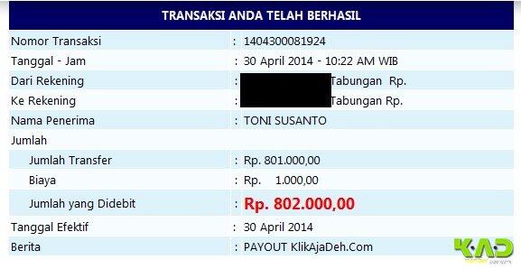 Panduan mengumpulkan uang receh di PTC KlikAjaDeh