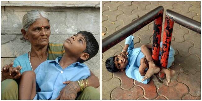 Kisah Sedih Lakhan Kale, Bocah Yang Diikat di Pagar Besi Oleh Sang Nenek