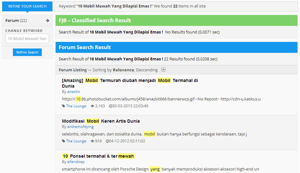 &#91;WOW&#93; 10 Mobil Mewah Yang Dilapisi Emas !