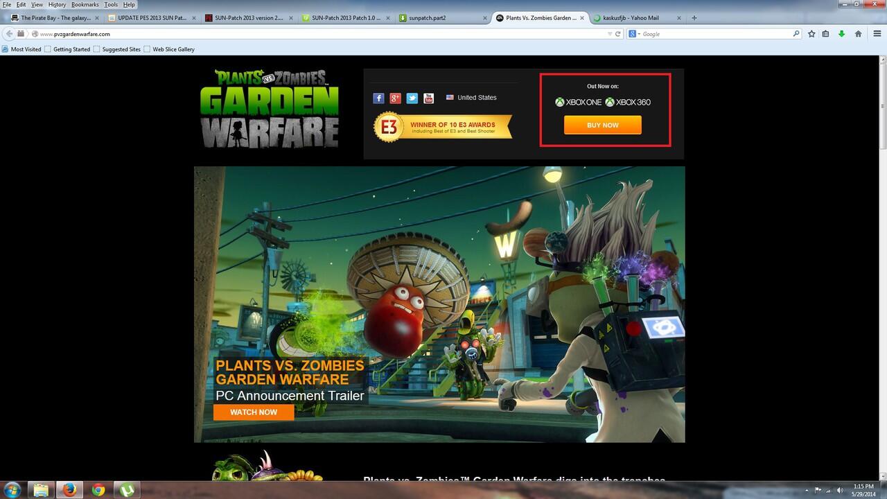 Kocak Bener!! Plant VS Zombie : Garden Warfare PC Ver APRIL!!! ( ABABIEL INSIDE )
