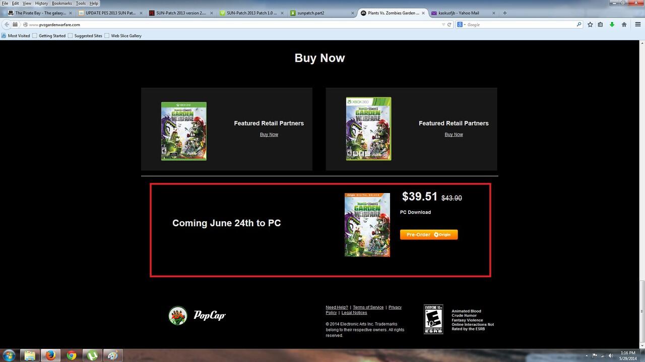 Kocak Bener!! Plant VS Zombie : Garden Warfare PC Ver APRIL!!! ( ABABIEL INSIDE )