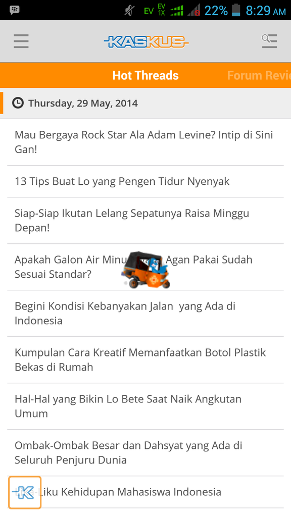 ada yg nemu bajay di kaskus kea ane ga?