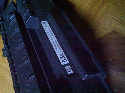 Jual Cartridge Toner Bekas 53A (C7553A), 05A (CE505A)