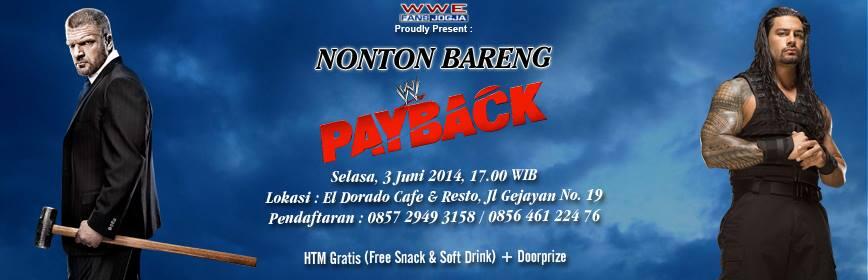 Nobar Payback with WWE FANS JOGJA
