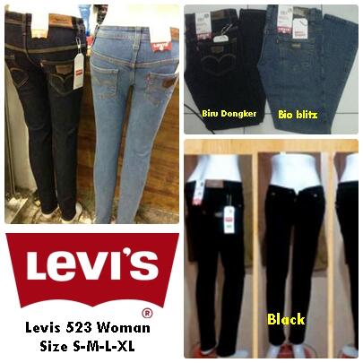 Terjual Celana jeans levis standar dan skinny untuk Pria 