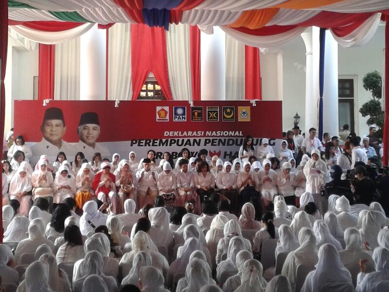 Deklarasi Perempuan Pendukung PRABOWO - HATTA