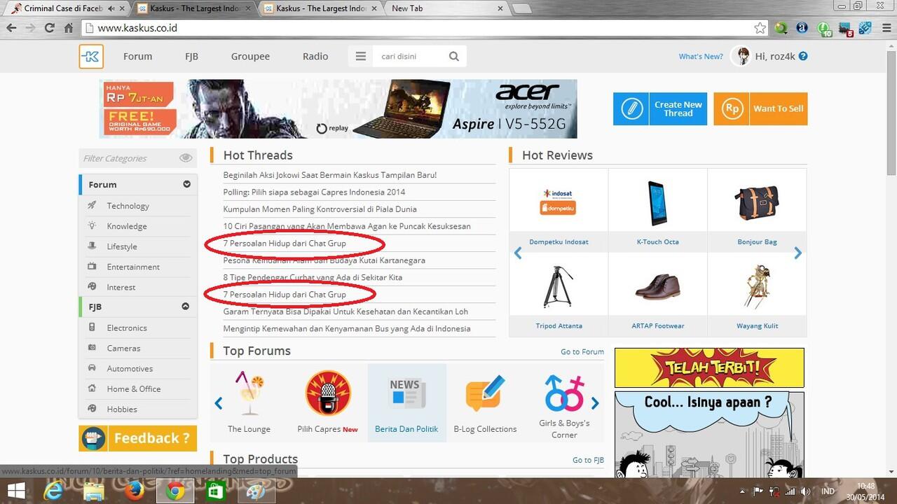 WOW Kaskus ada double HT gan..