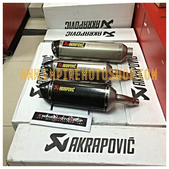 Knalpot Akrapovic Slip on Ninja 250 & Ninja 250 FI