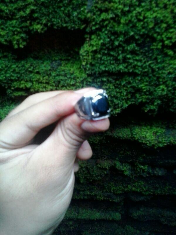 cincin BLACK ONYX (proteksi dan intuisi) 88