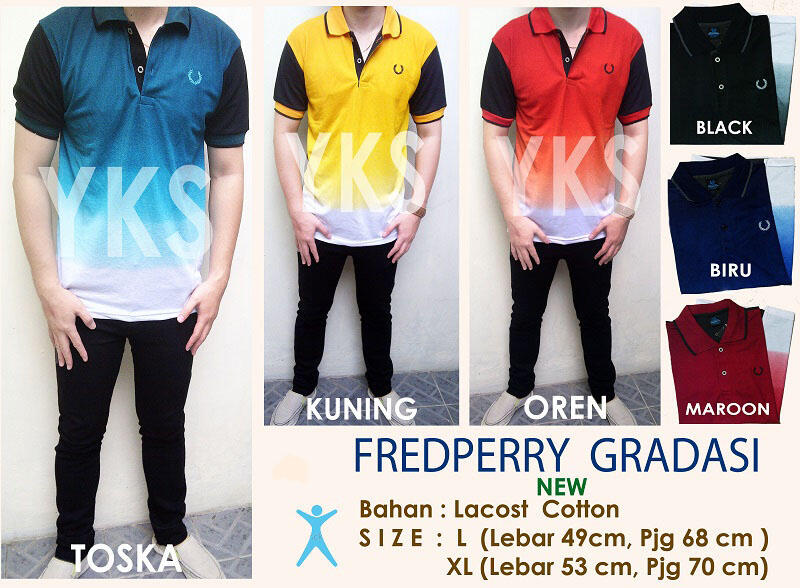 POLO - GIRODANO - FREDPERRY cowok cewek lengkap termurah reseller welcome gannnnnnnnn