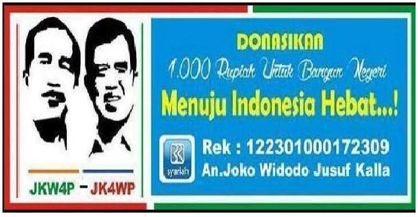 Ini Tanggapan KPK Soal Rekening Kampanye Jokowi-JK yang Dipersoalkan