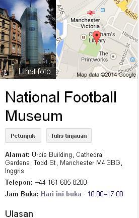 Ayok gan,Berkunjung ke MUSEUM NASIONAL SEPAKBOLA di inggris.