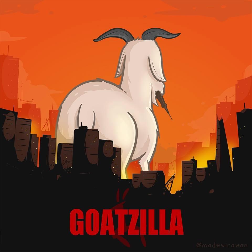 &#91;Parade Komik Budi &amp; Badu&#93; #3 Goatzilla