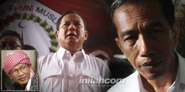 Aa Gym: Pilih Prabowo Biar Jokowi Amanah