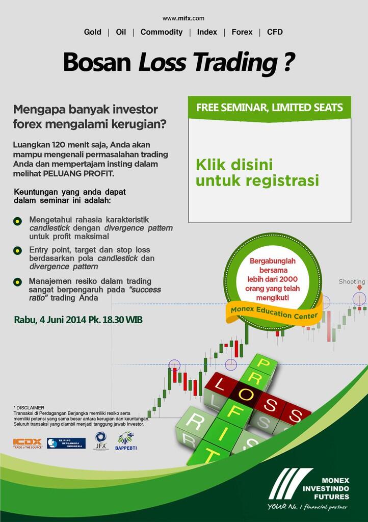 Capek Loss Trading? ikuti educationnya, kenali masalah trading Anda