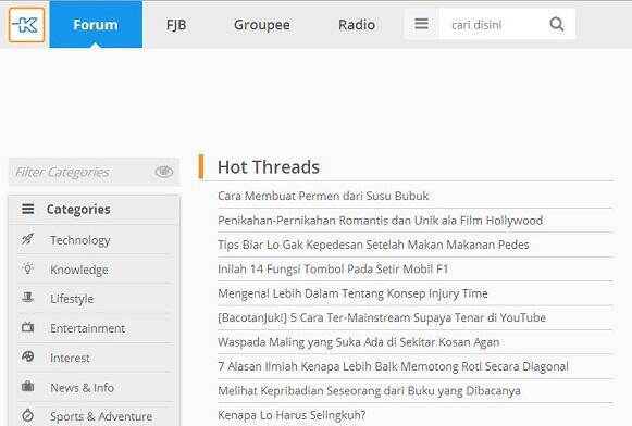 Sorry, gw ini gagal paham: Apa bedanya Hot Threads &amp; Top Threads?
