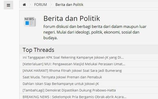 Sorry, gw ini gagal paham: Apa bedanya Hot Threads &amp; Top Threads?