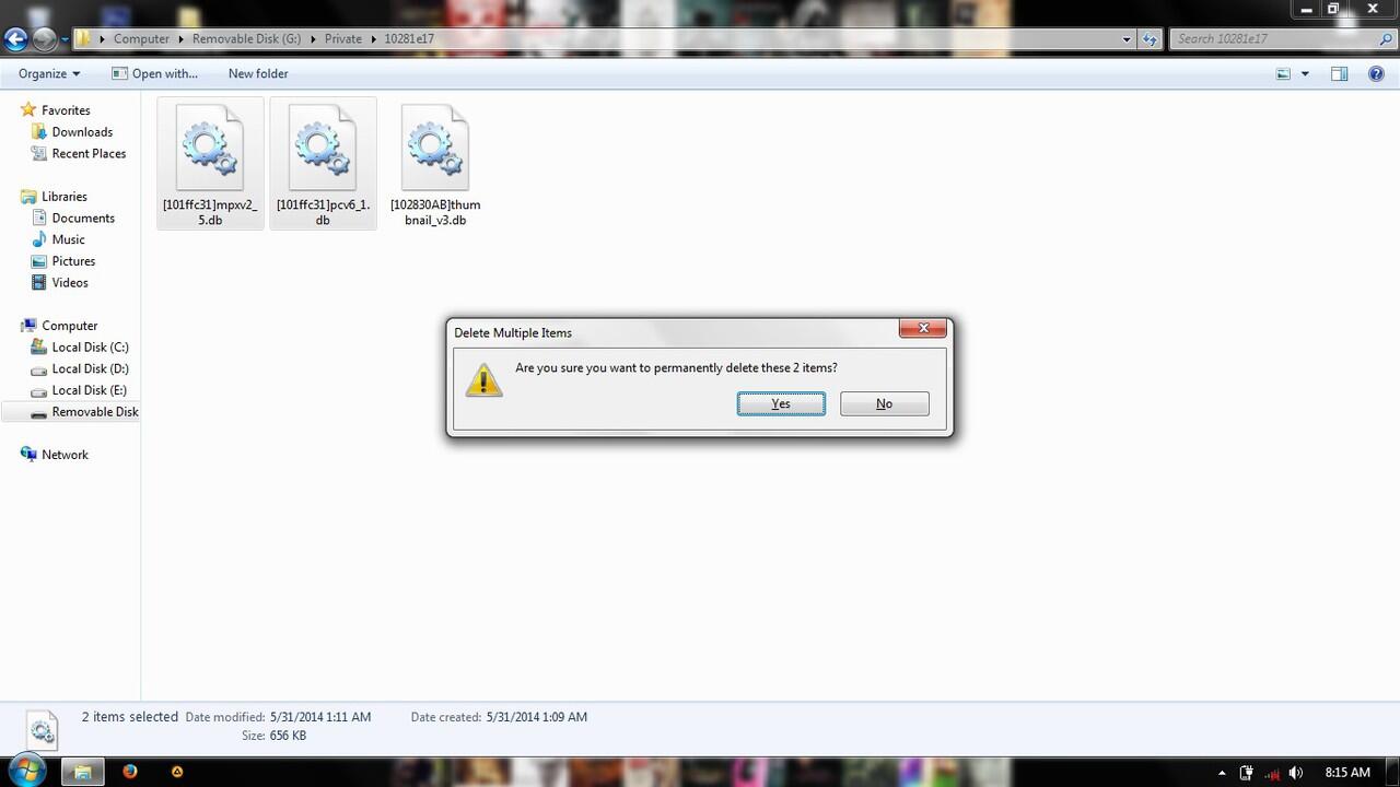 Corrupted File Music Player? ini solusinya