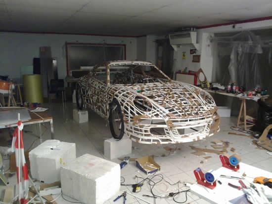 Mobil Porch Ferdinand GT3 RSX terlambat di dunia 