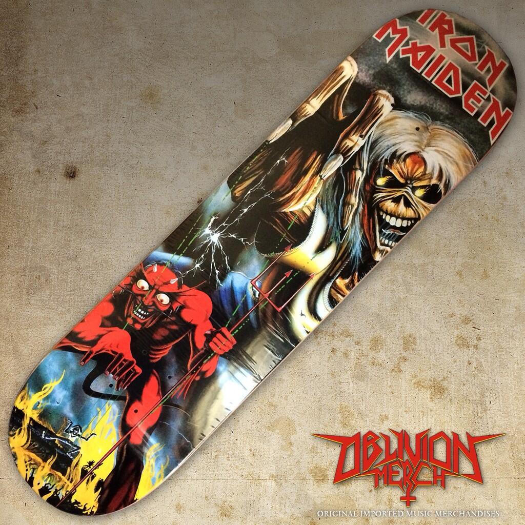 Terjual Iron maiden , motley crue , ghost (skate deck) skateboard KASKUS