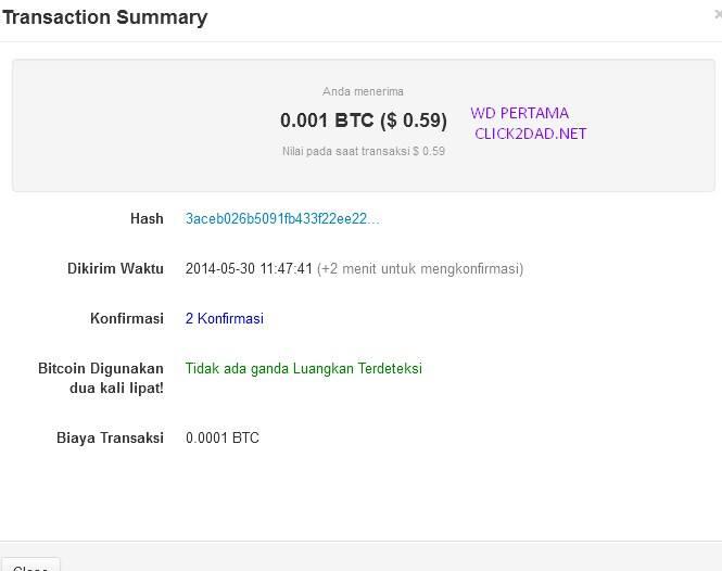 Cara mendapatkan 1MBTC setiap Hari tampa Batasan Klik