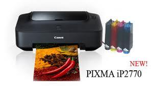 Paket Printer Modifikasi Canon IP2770 Rekondisi