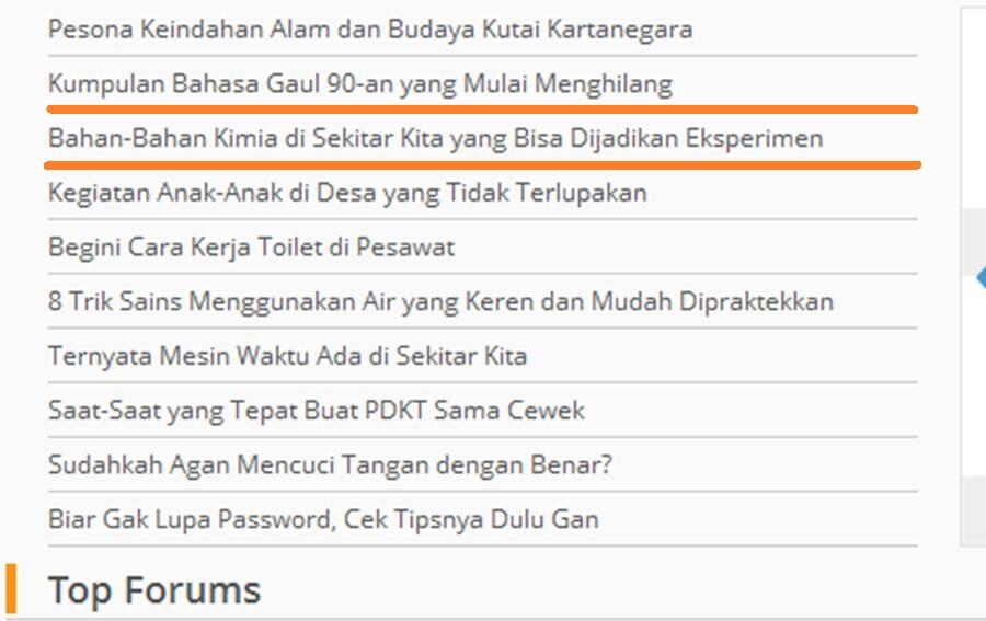 yuk mari... mengenal bahan kimia di sekitar kita yang bisa dijadikan bahan percobaan 