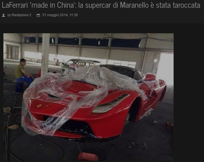 Wakakakaka, Ada LaFerrari Made In China, Gila Mobil 12 Milliar Di KWin Ama China..,..