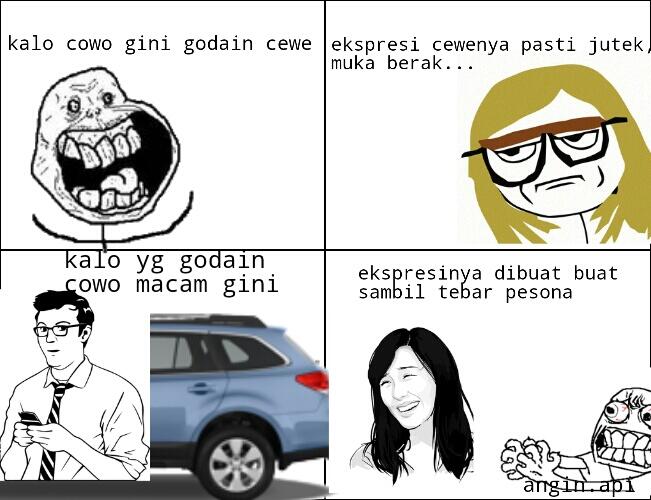 (SHARE) RAGE COMIC. Lucu gak lucu sengaja dibuat buat yg merasa