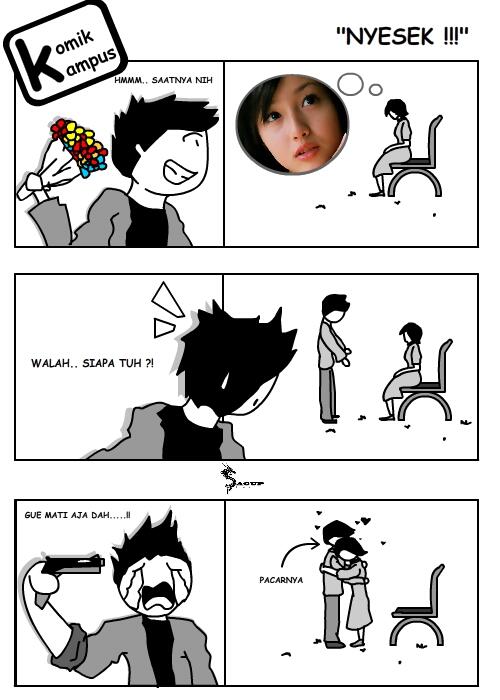 Asli Nyesek gan !! - KOMIKAMPUS (komik konyol anak kampus)