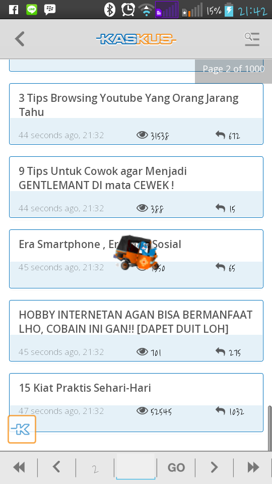 Kaskus ane di App Android kenapa nih gan?