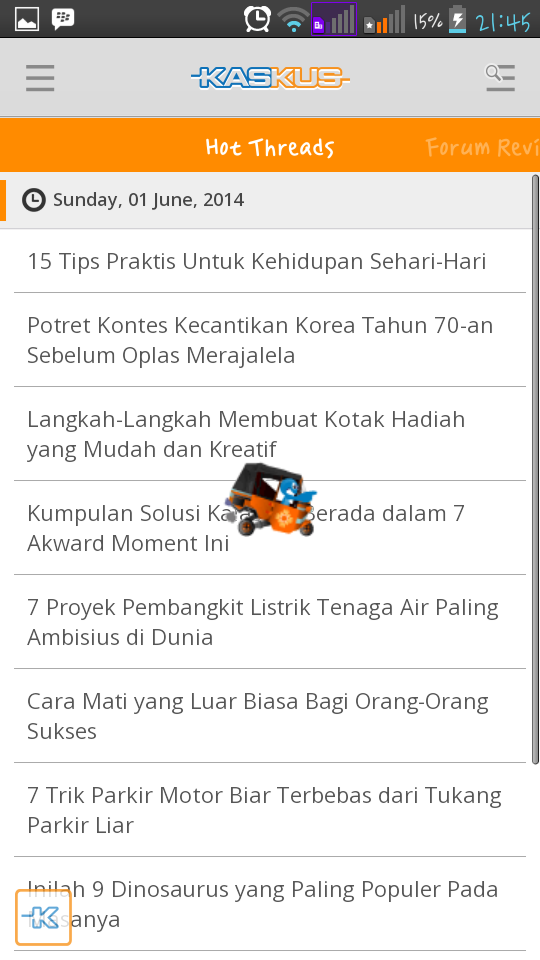 Kaskus ane di App Android kenapa nih gan?