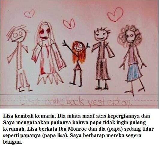 Diari seorang anak kecil yg mendirikan bulu roma