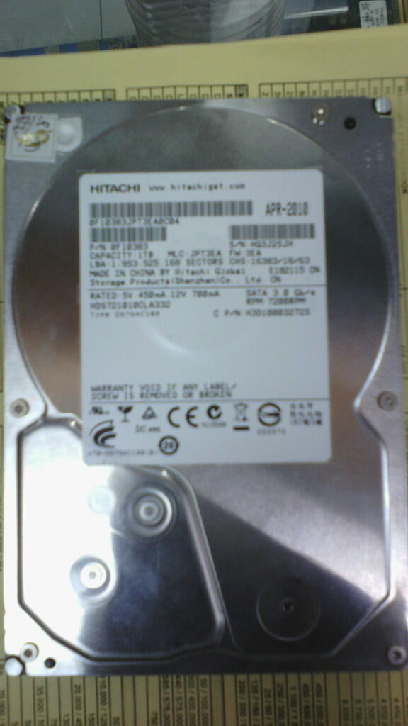 hdd pc 1tb - 1000gb sata 7200 rpm. normal + free film hd