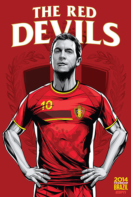 poster - poster keren negara peserta piala dunia