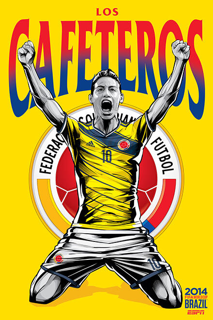 poster - poster keren negara peserta piala dunia