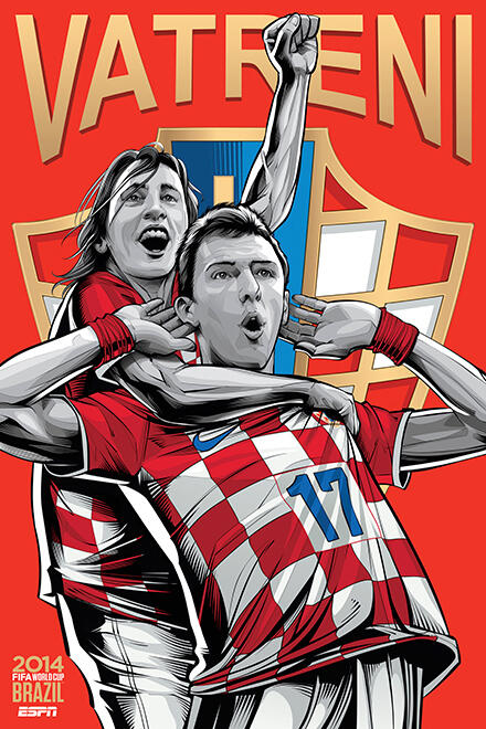 poster - poster keren negara peserta piala dunia