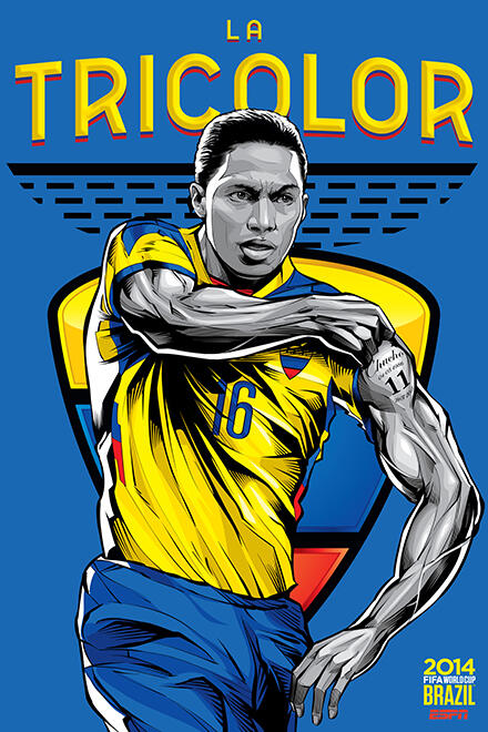 poster - poster keren negara peserta piala dunia