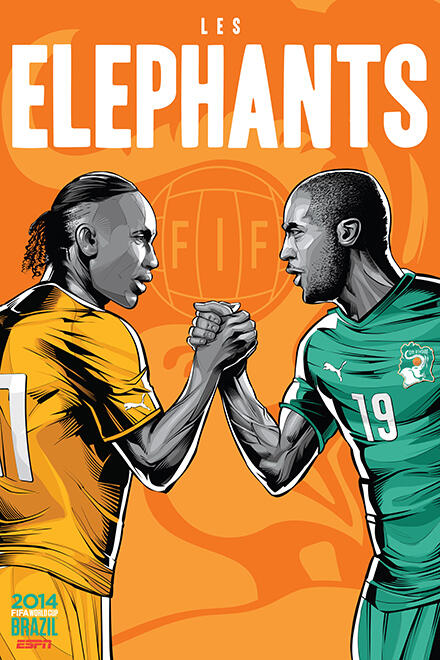 poster - poster keren negara peserta piala dunia