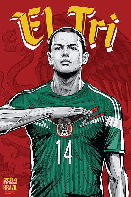 poster - poster keren negara peserta piala dunia