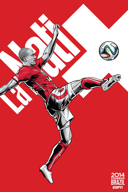 poster - poster keren negara peserta piala dunia