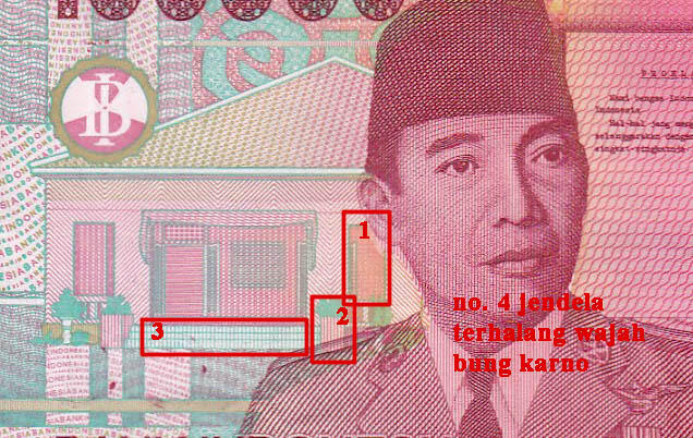 Misteri Gambar Rumah diuang Seratus Ribu Rupiah