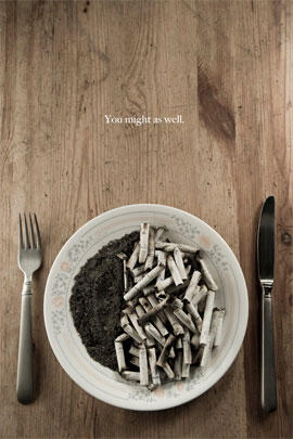 25 Poster Desain Kampanye Anti-Rokok yang Inspiratif