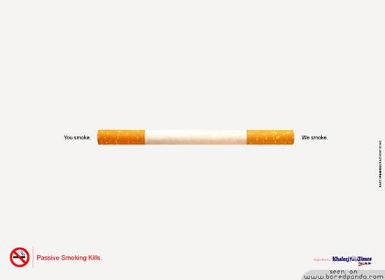 25 Poster Desain Kampanye Anti-Rokok yang Inspiratif