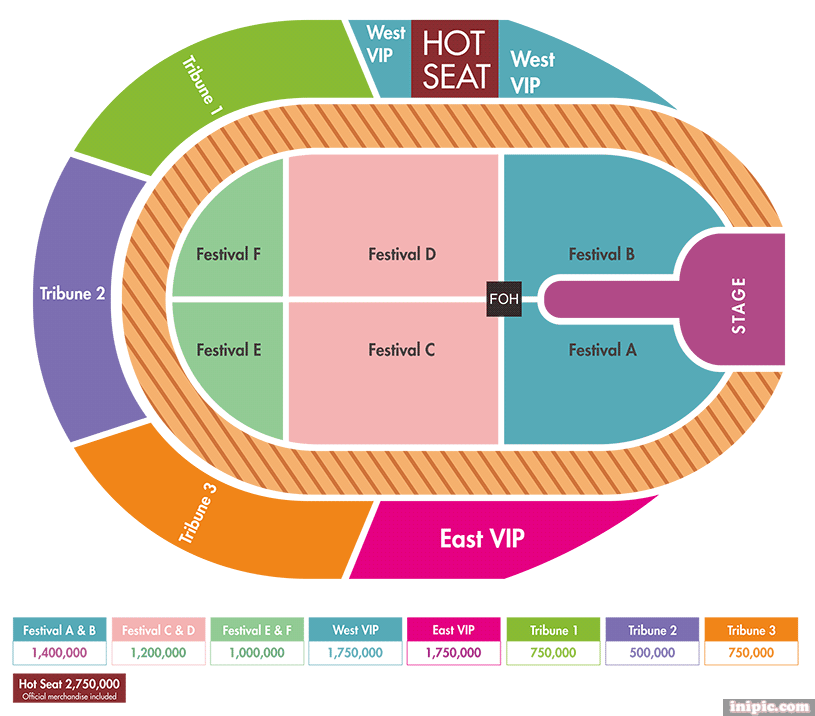 Tiket One Direction #1D "On The Road Again Tour 2015" Best Price!!!